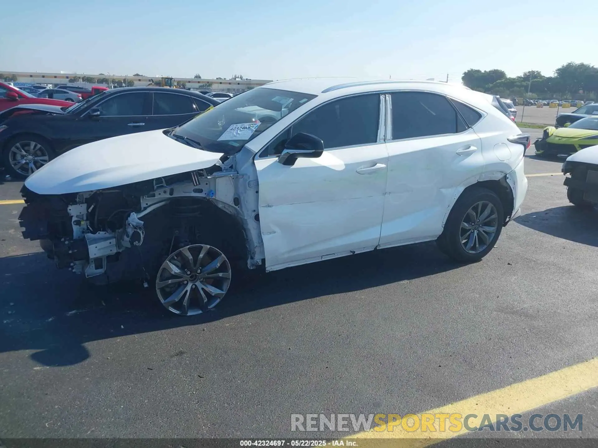 6 Photograph of a damaged car JTJSARBZ2M2203405 LEXUS NX 300 2021