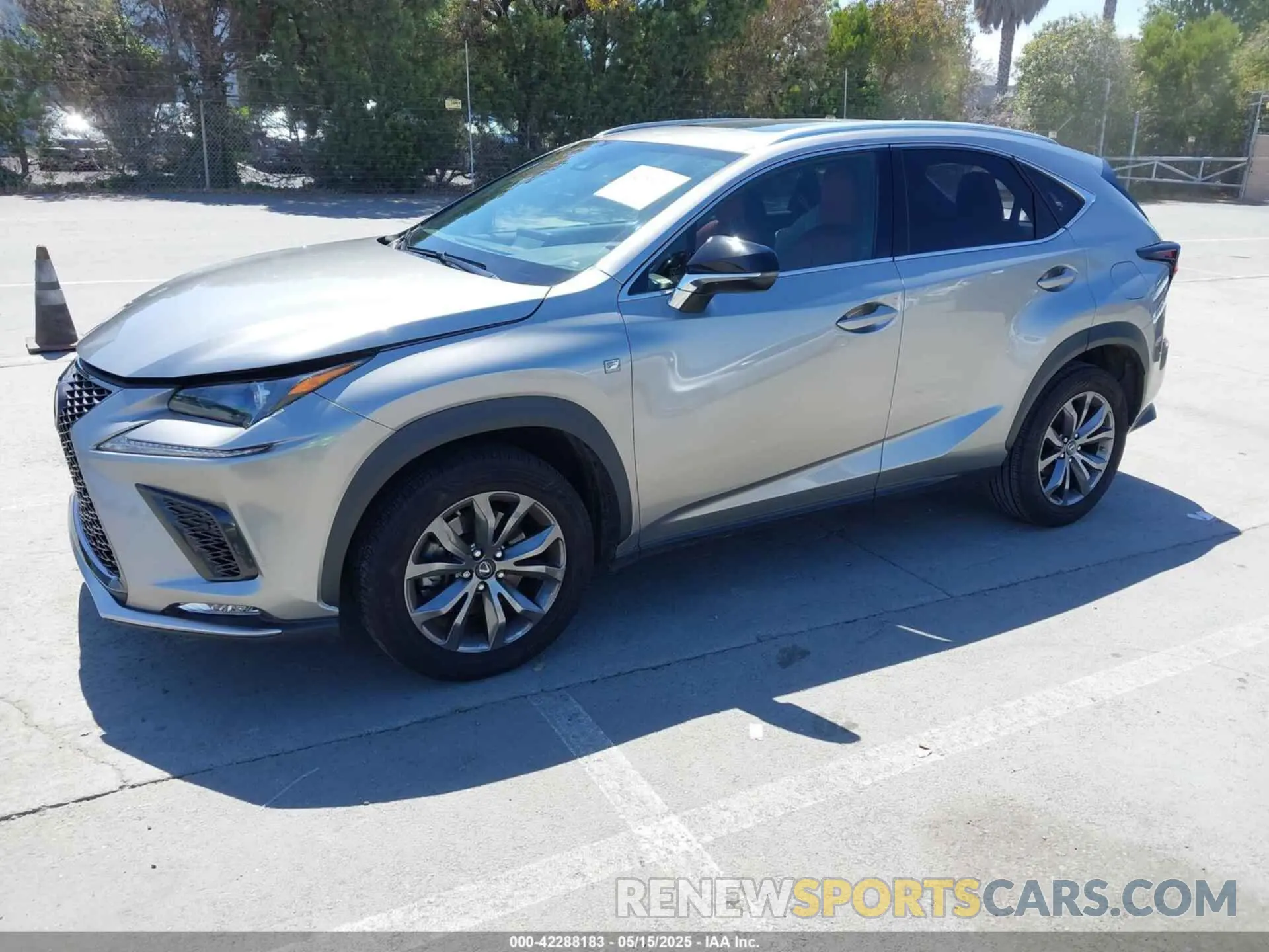 2 Photograph of a damaged car JTJSARBZ3M2192611 LEXUS NX 300 2021