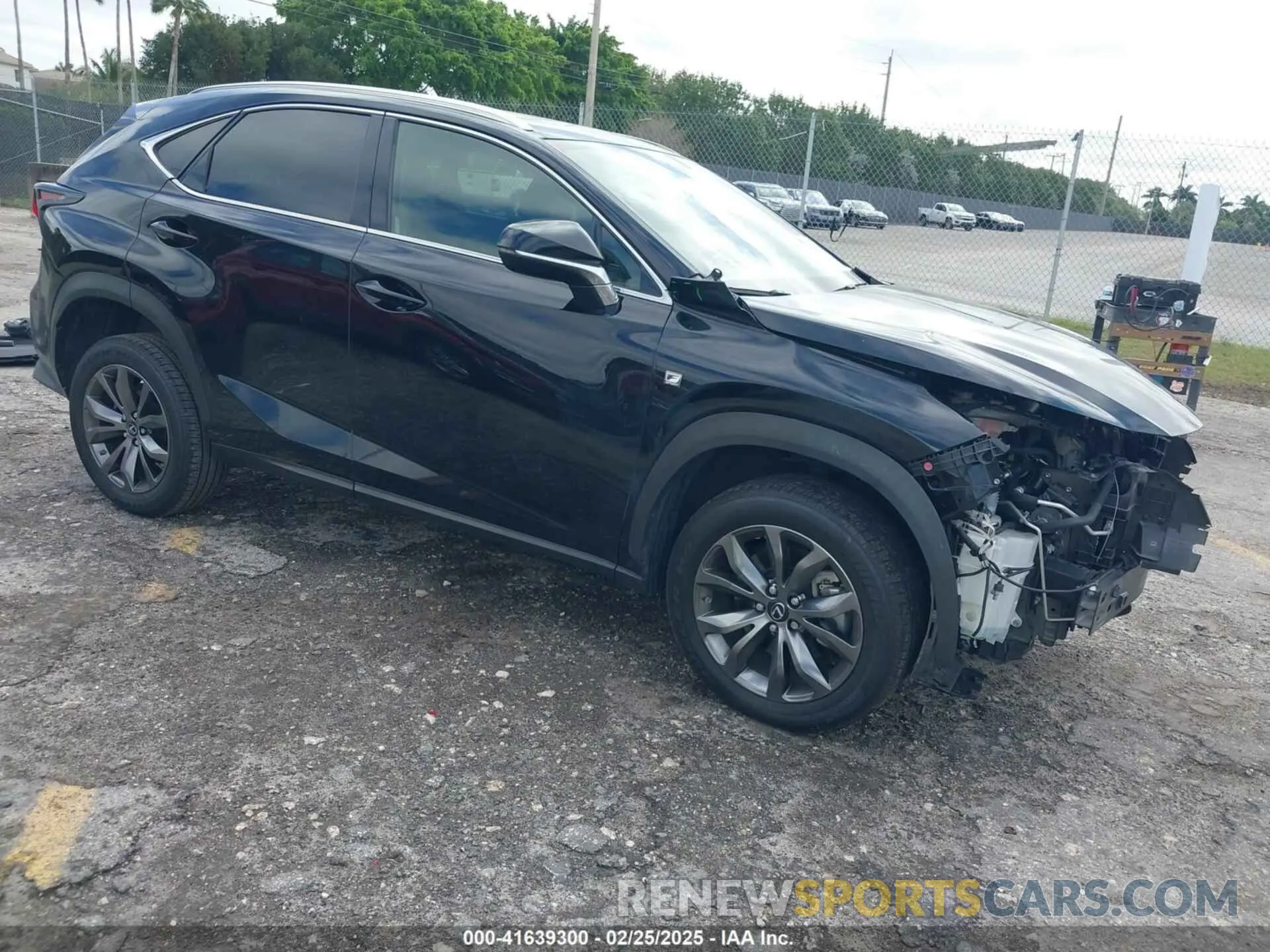 1 Фотография поврежденного автомобиля JTJSARBZ5M2179908 LEXUS NX 300 2021