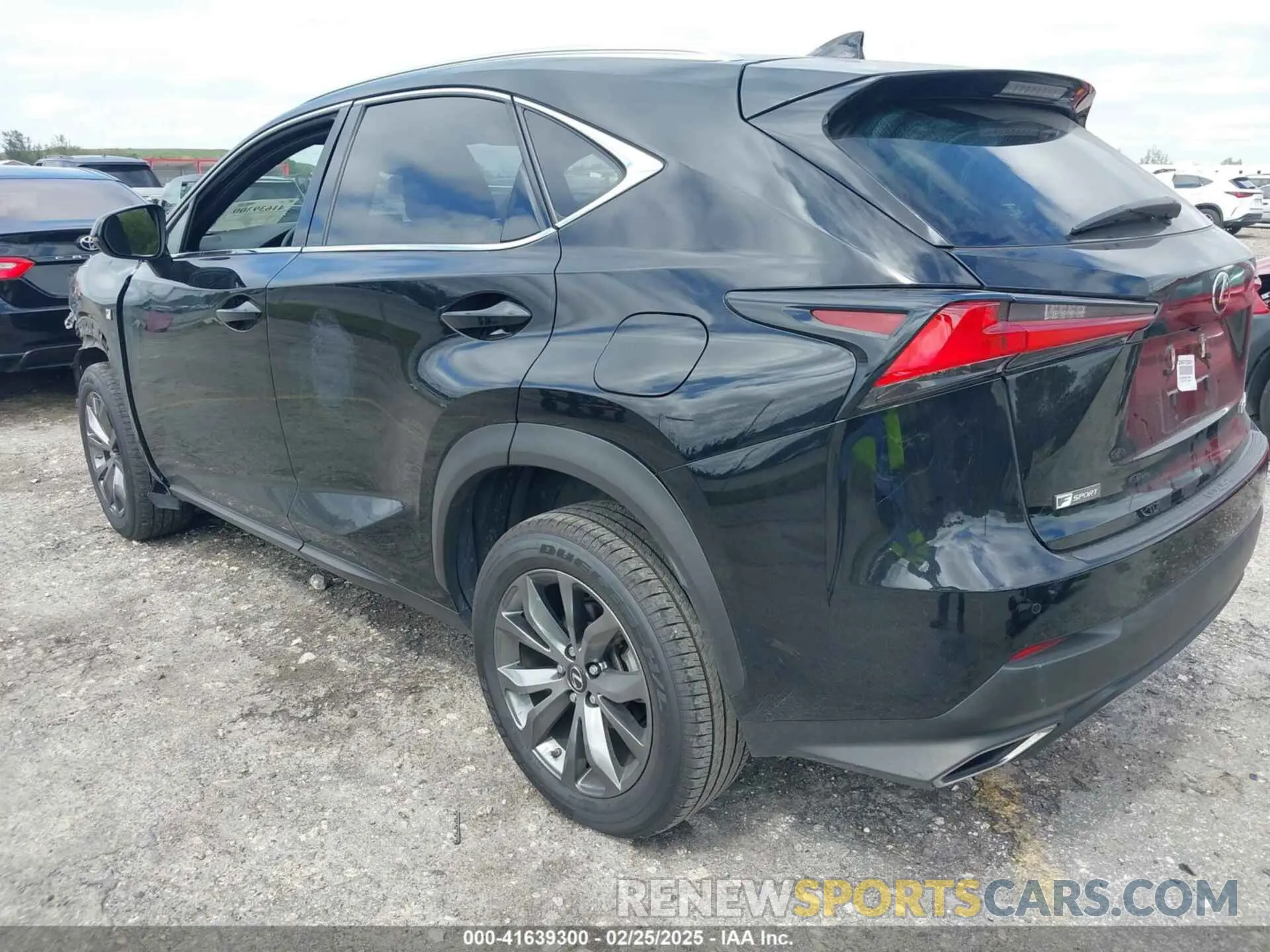 3 Фотография поврежденного автомобиля JTJSARBZ5M2179908 LEXUS NX 300 2021