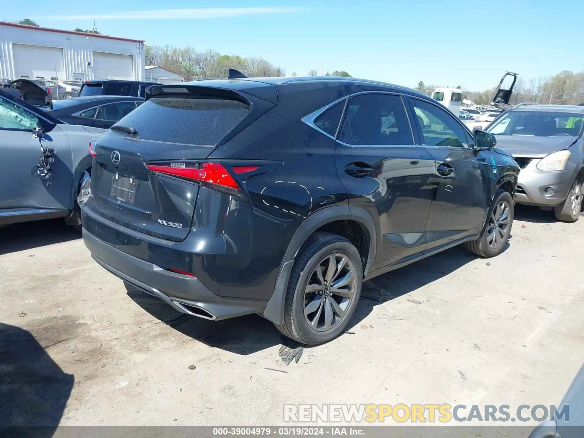 4 Photograph of a damaged car JTJSARBZ6M2201382 LEXUS NX 300 2021