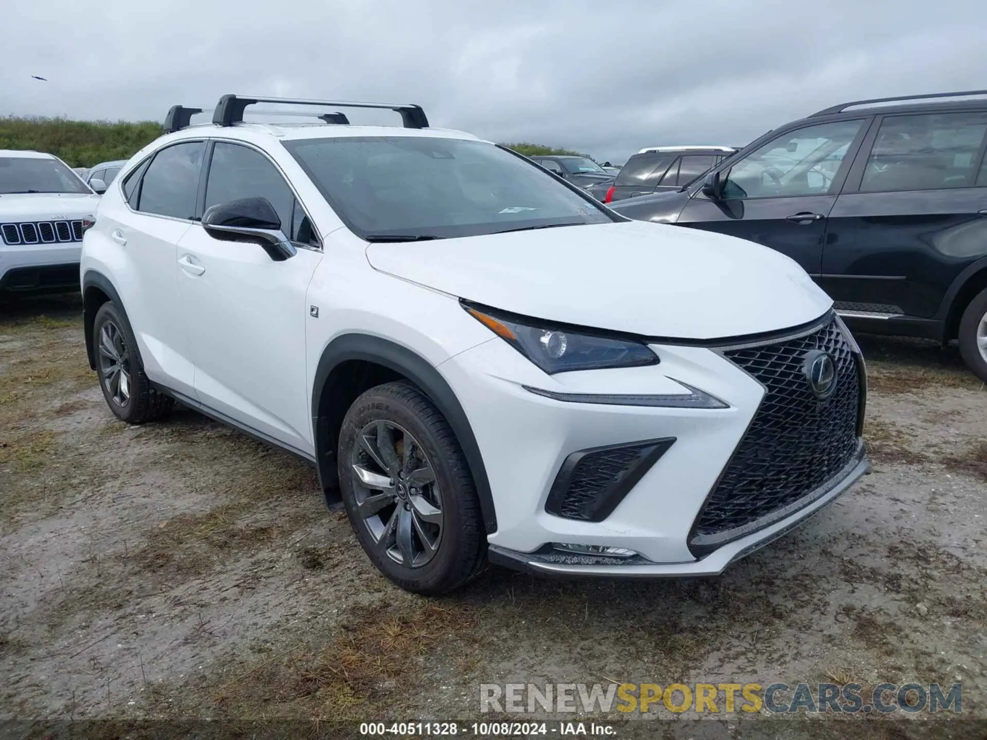 1 Photograph of a damaged car JTJSARBZ6M5027134 LEXUS NX 300 2021