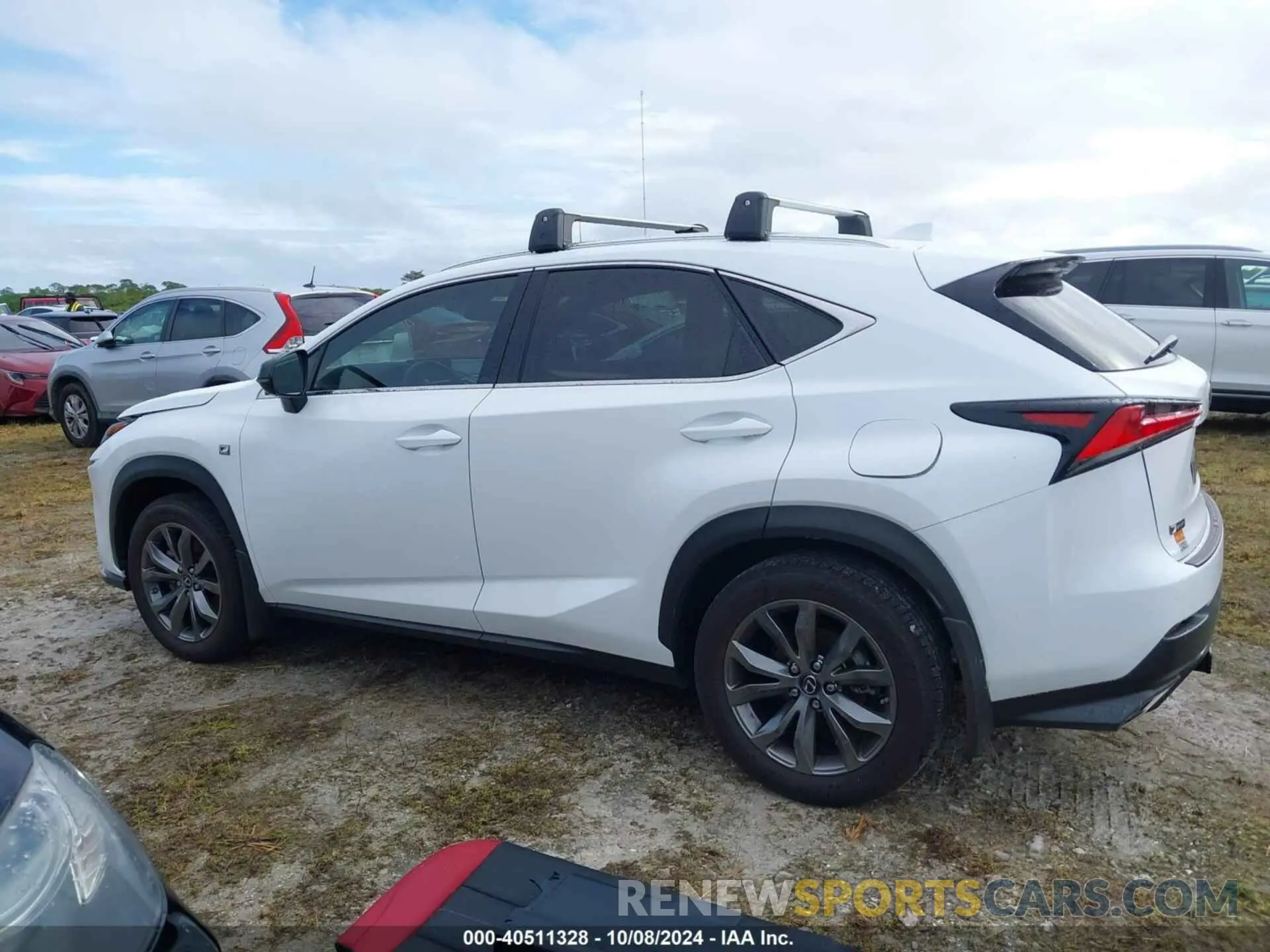 14 Photograph of a damaged car JTJSARBZ6M5027134 LEXUS NX 300 2021