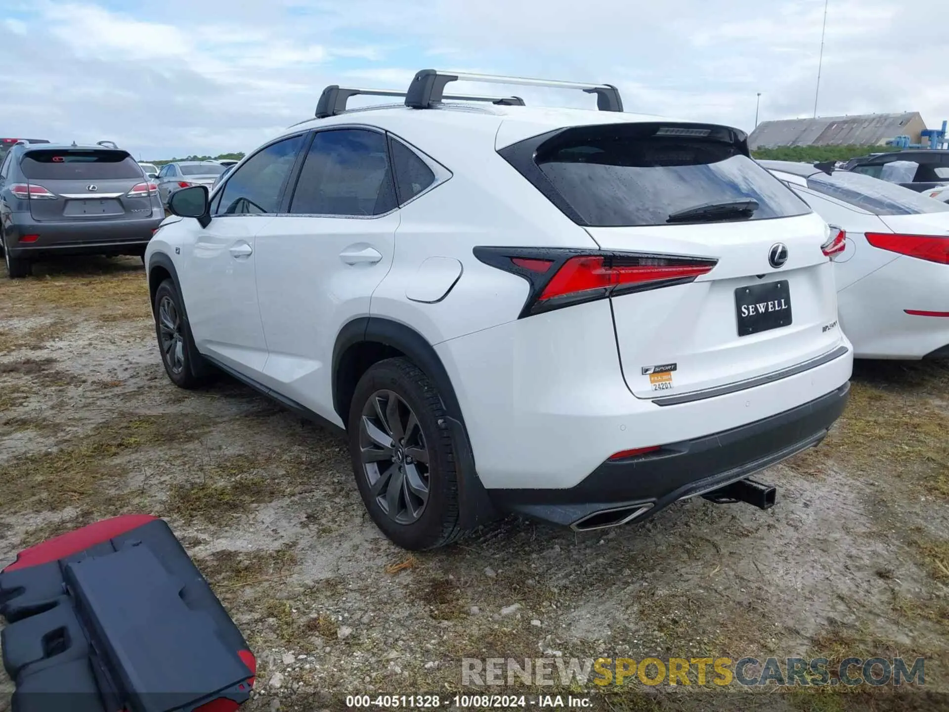 3 Photograph of a damaged car JTJSARBZ6M5027134 LEXUS NX 300 2021