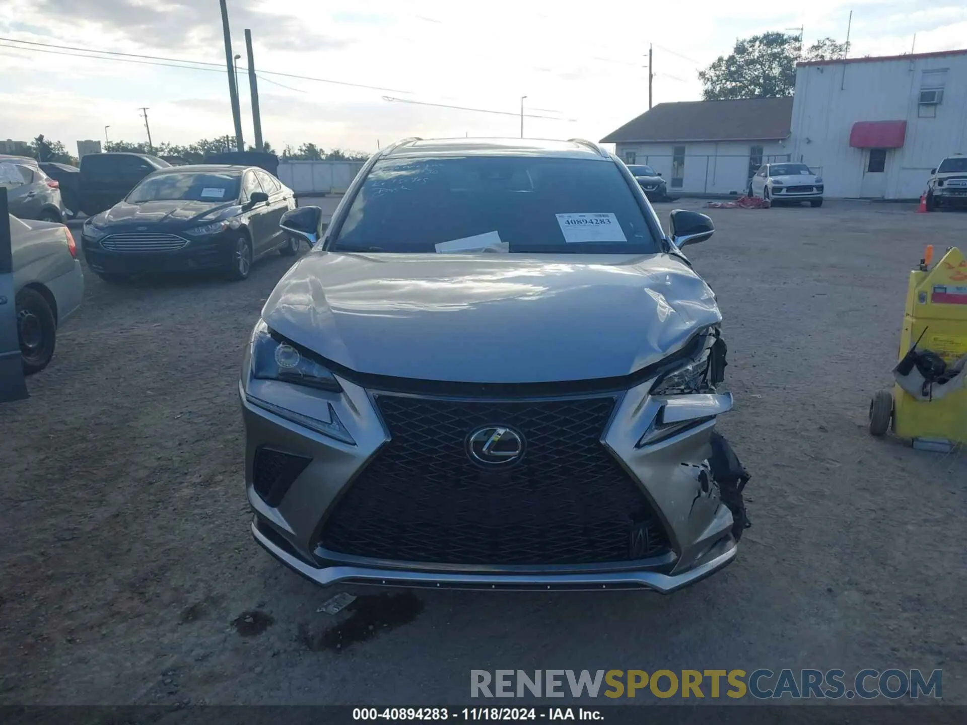 13 Photograph of a damaged car JTJSARBZXM2190953 LEXUS NX 300 2021