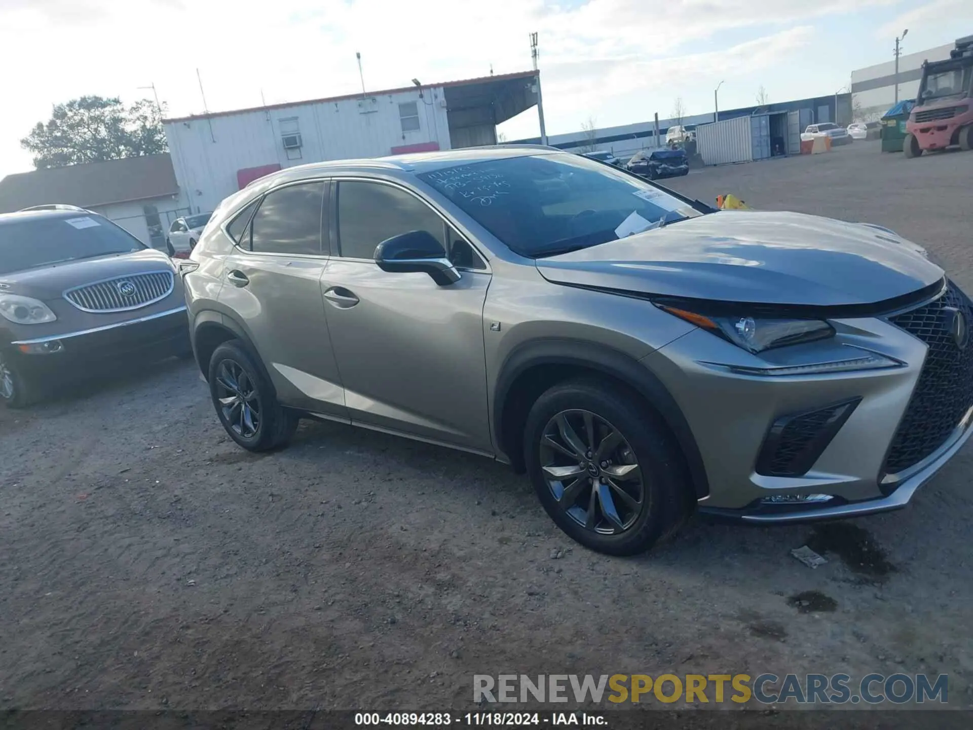 14 Photograph of a damaged car JTJSARBZXM2190953 LEXUS NX 300 2021