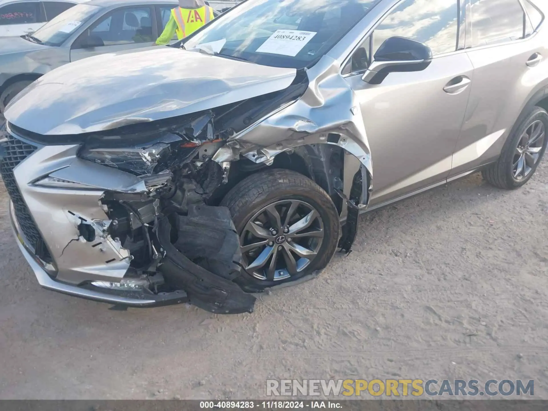 6 Photograph of a damaged car JTJSARBZXM2190953 LEXUS NX 300 2021