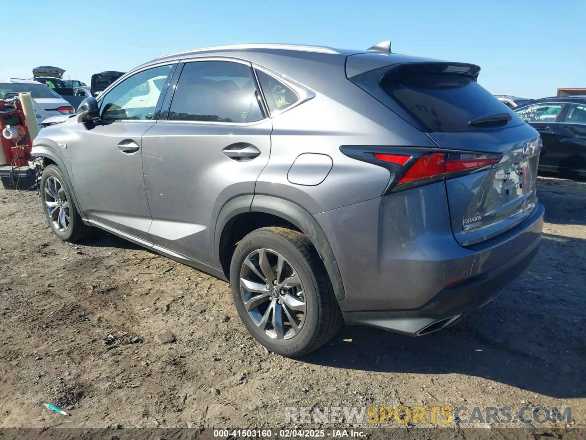 3 Photograph of a damaged car JTJSARBZXM2202017 LEXUS NX 300 2021