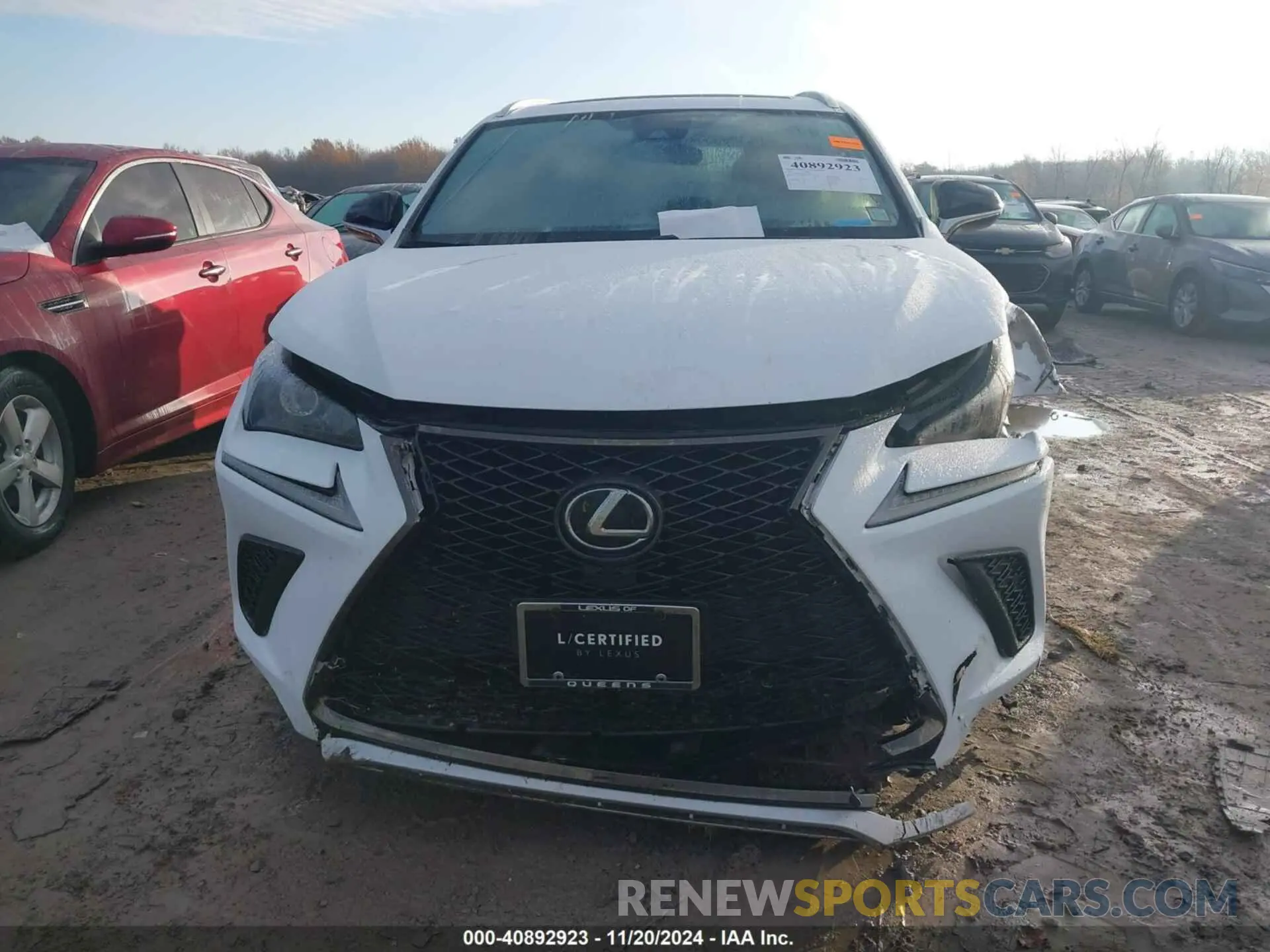 12 Фотография поврежденного автомобиля JTJSARDZ5M2239697 LEXUS NX 300 2021