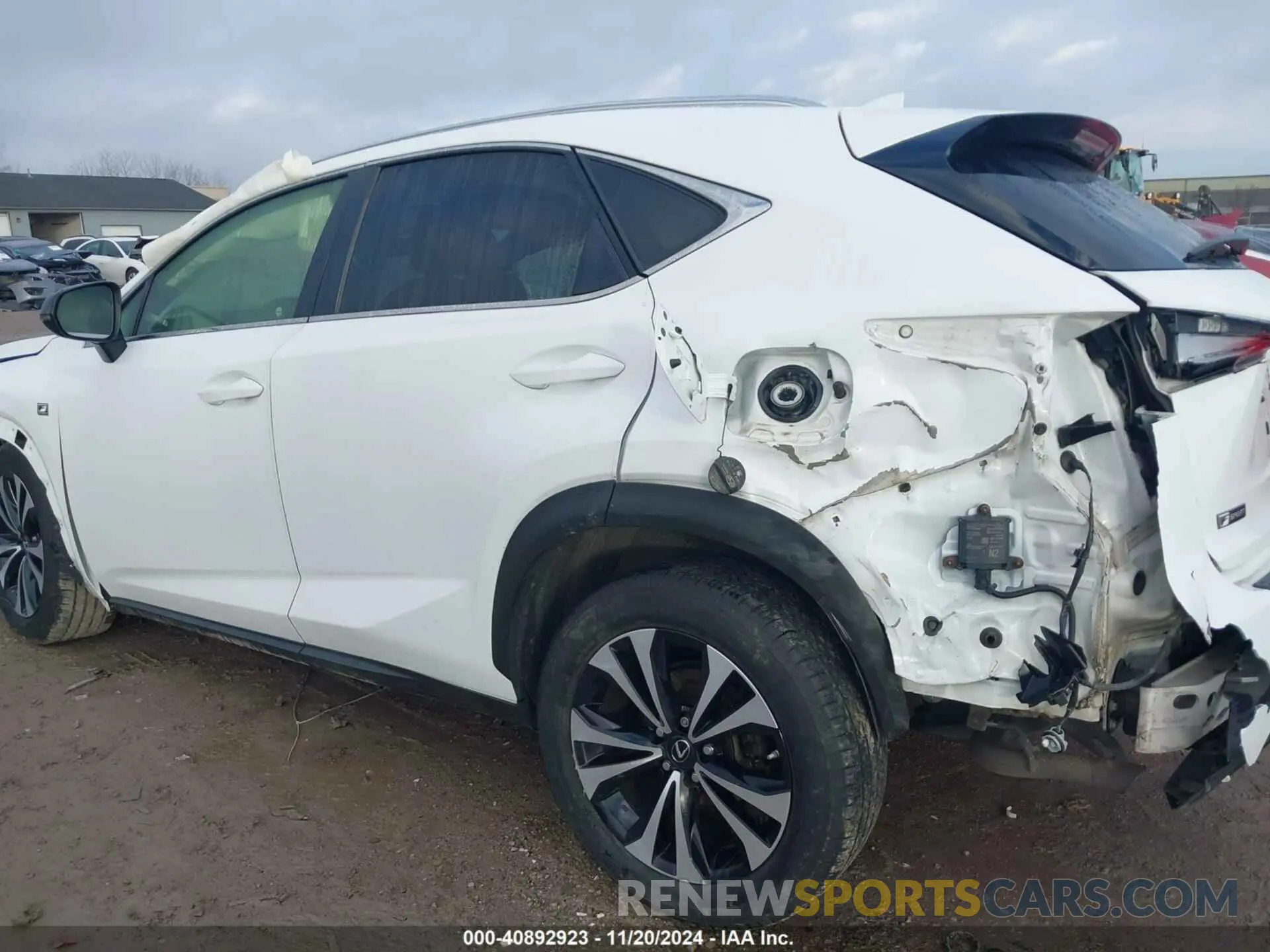 14 Фотография поврежденного автомобиля JTJSARDZ5M2239697 LEXUS NX 300 2021