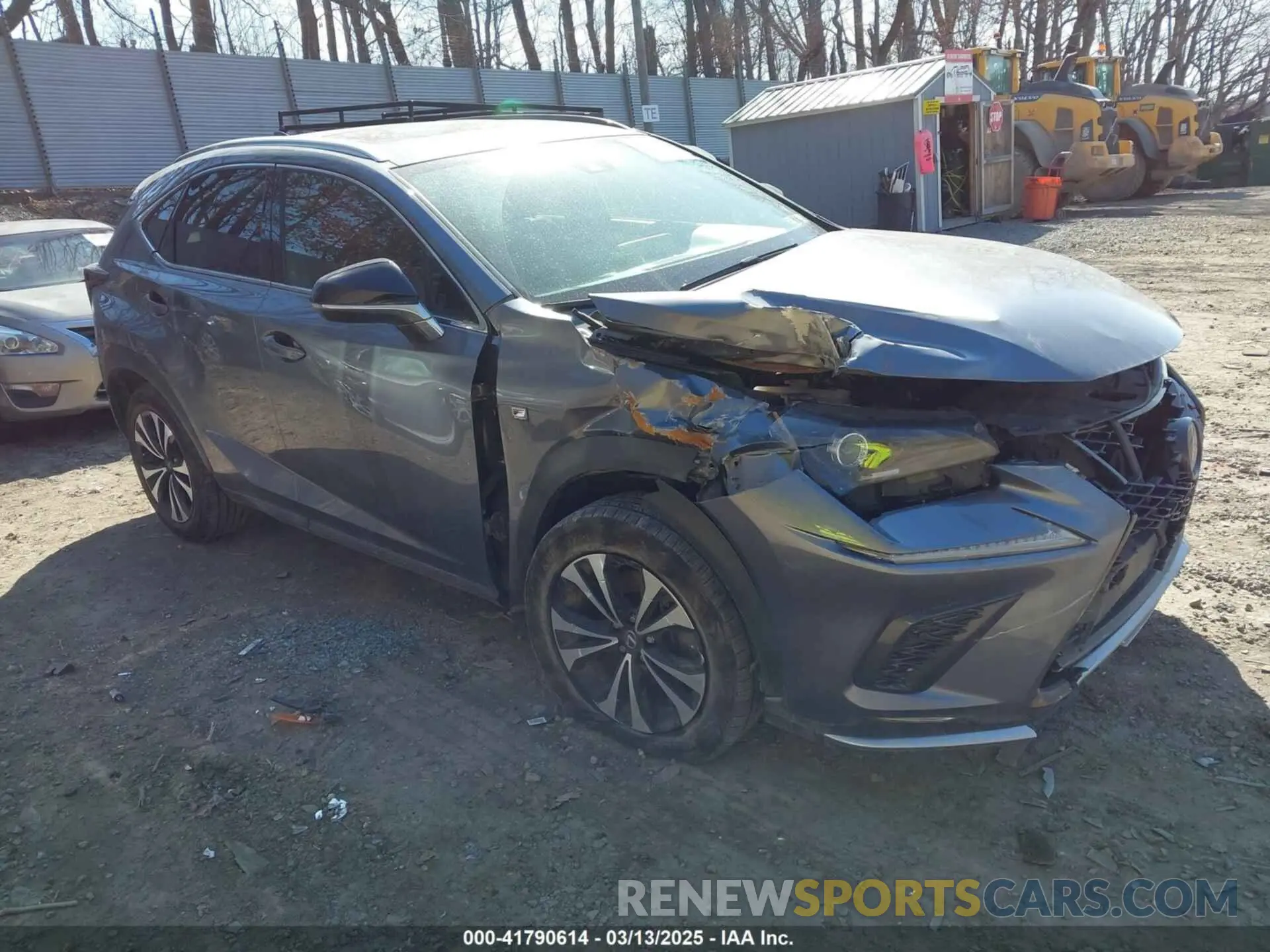 1 Фотография поврежденного автомобиля JTJSARDZ8M2253108 LEXUS NX 300 2021