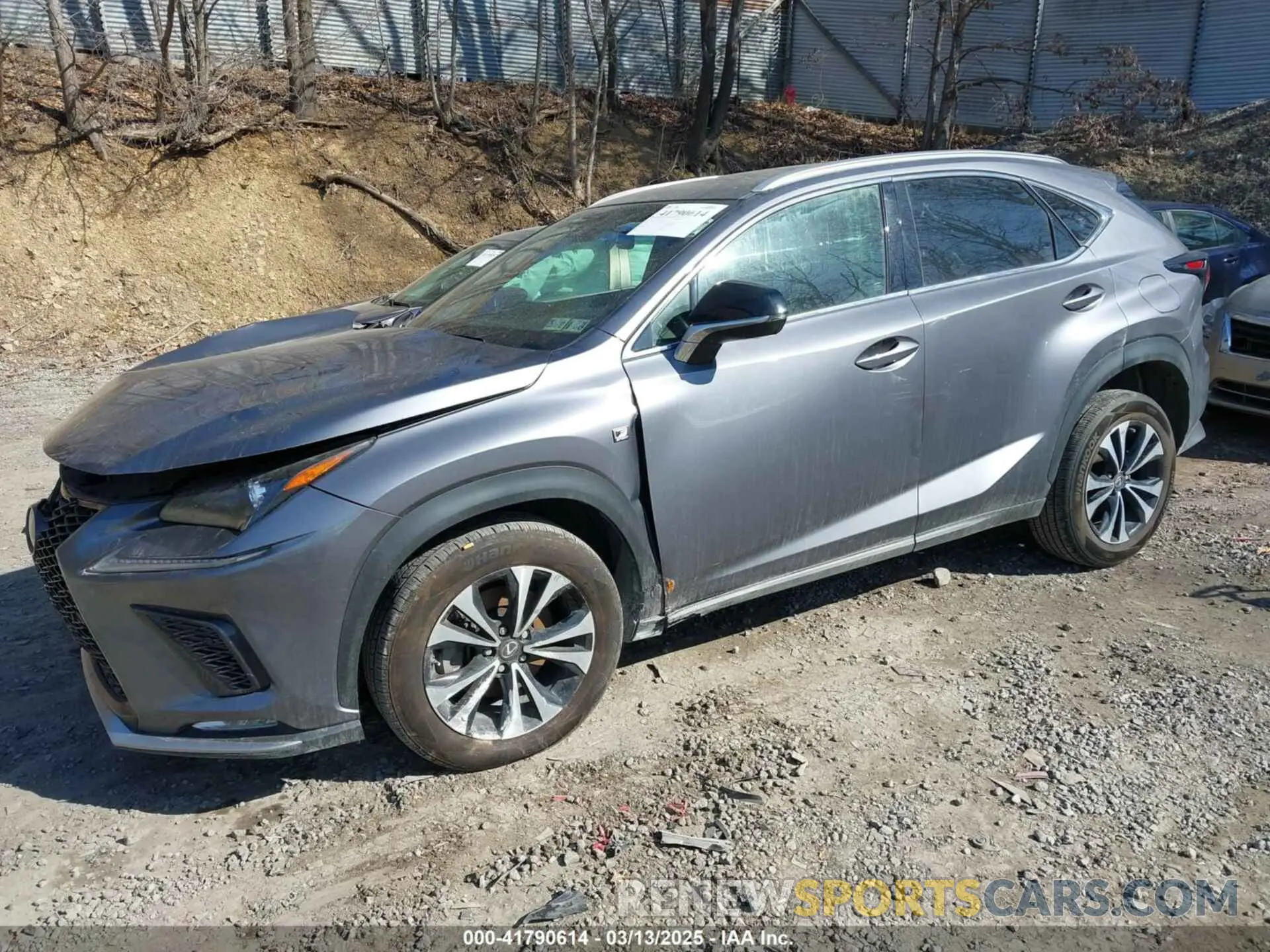 2 Фотография поврежденного автомобиля JTJSARDZ8M2253108 LEXUS NX 300 2021