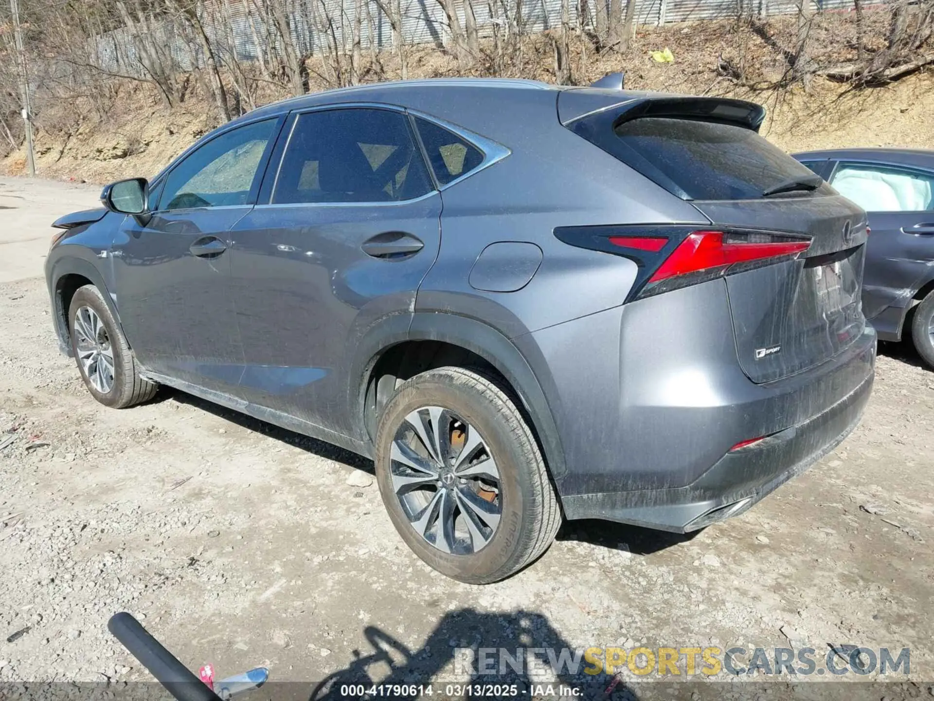 3 Фотография поврежденного автомобиля JTJSARDZ8M2253108 LEXUS NX 300 2021