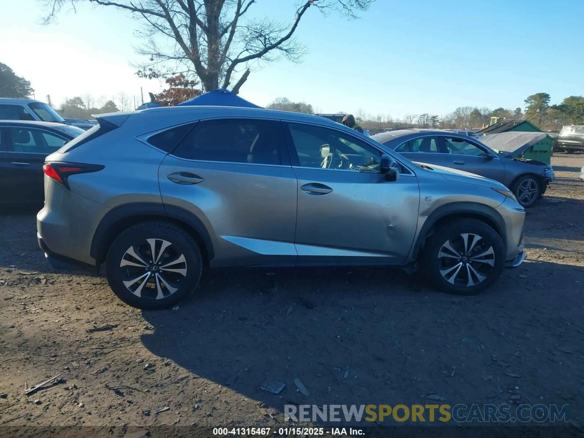 13 Фотография поврежденного автомобиля JTJSARDZ9M2250461 LEXUS NX 300 2021