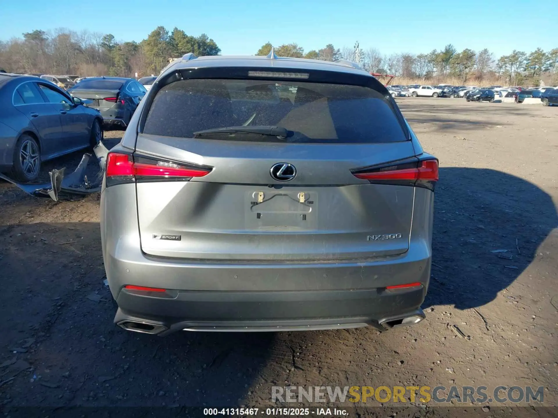 16 Фотография поврежденного автомобиля JTJSARDZ9M2250461 LEXUS NX 300 2021