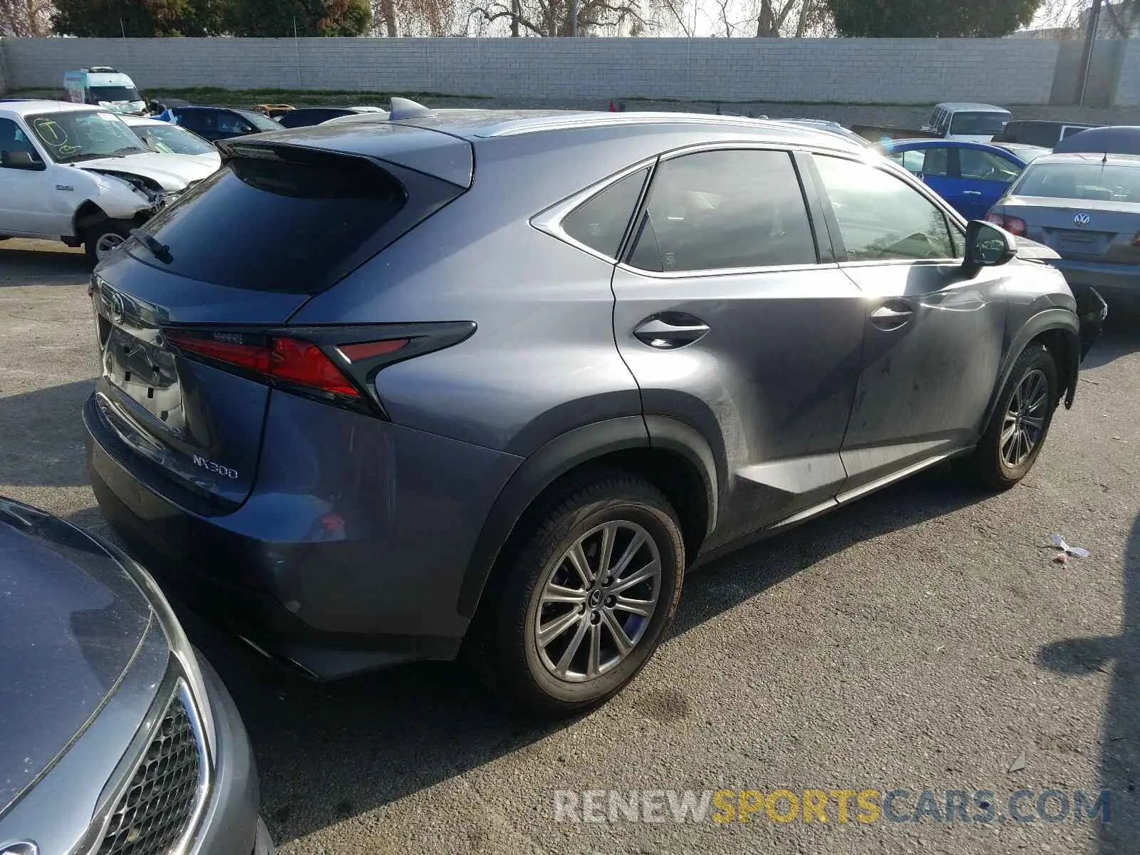 4 Photograph of a damaged car JTJYARBZ2K2139325 LEXUS NX 300 BAS 2019