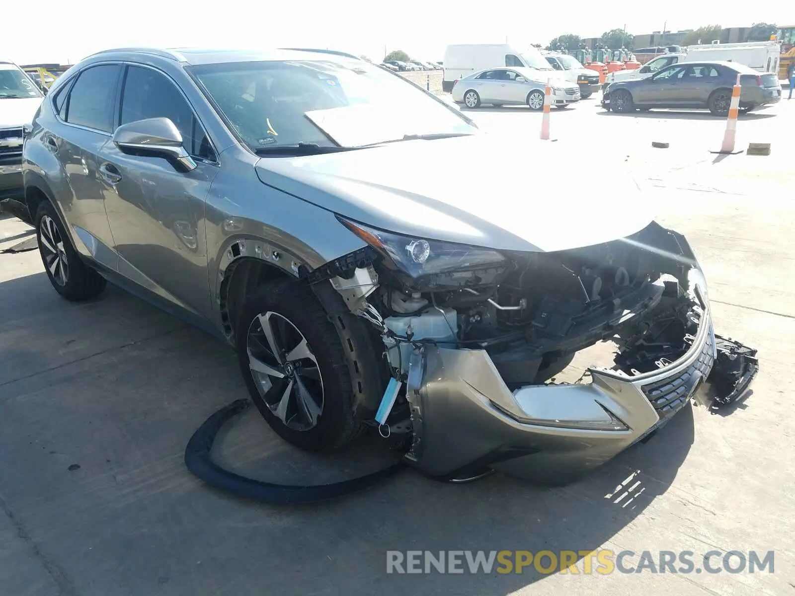 1 Photograph of a damaged car JTJYARBZ9K2137877 LEXUS NX 300 BAS 2019