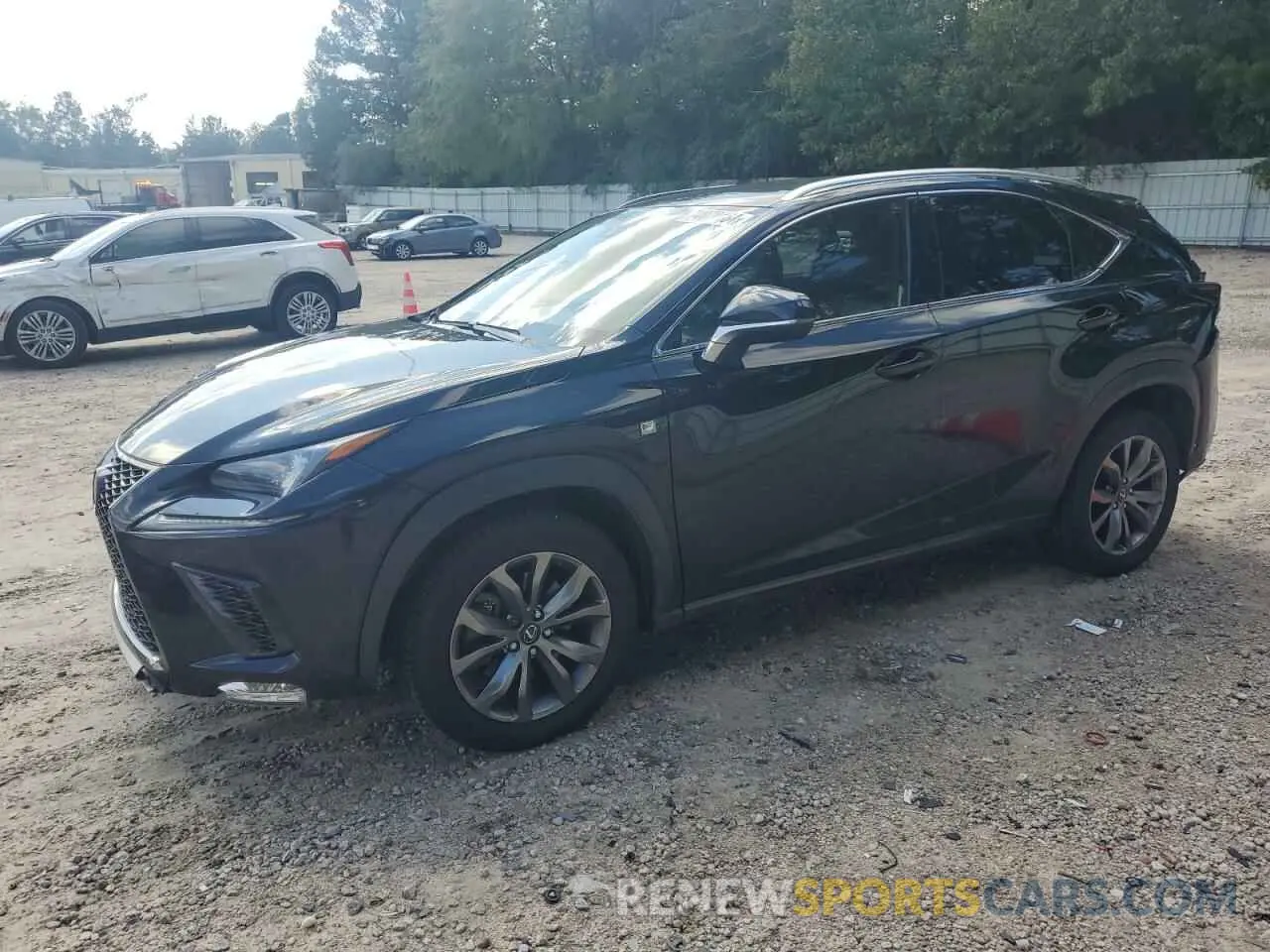 1 Photograph of a damaged car JTJJARBZ0L2177526 LEXUS NX 300 F S 2020