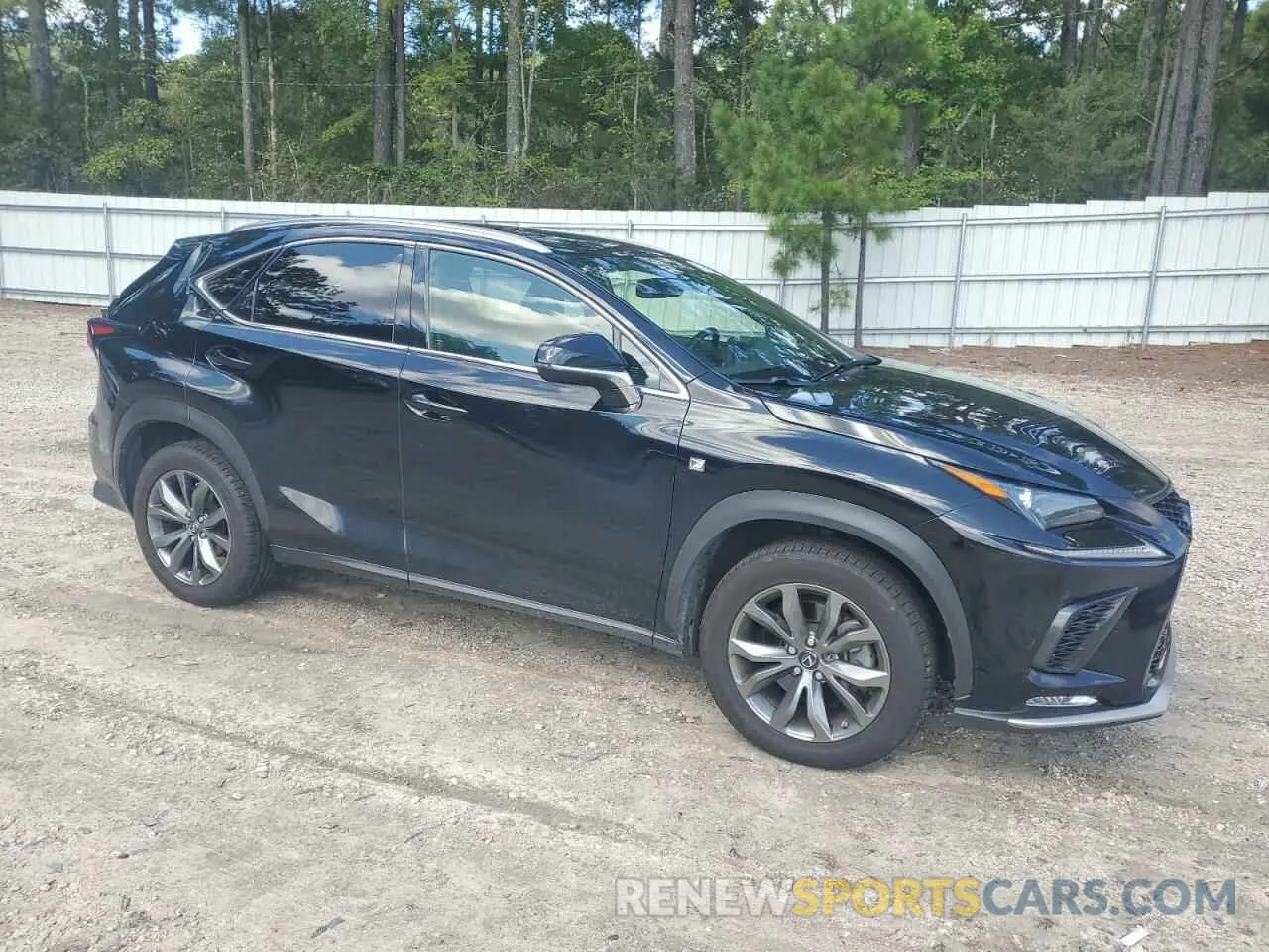 4 Photograph of a damaged car JTJJARBZ0L2177526 LEXUS NX 300 F S 2020
