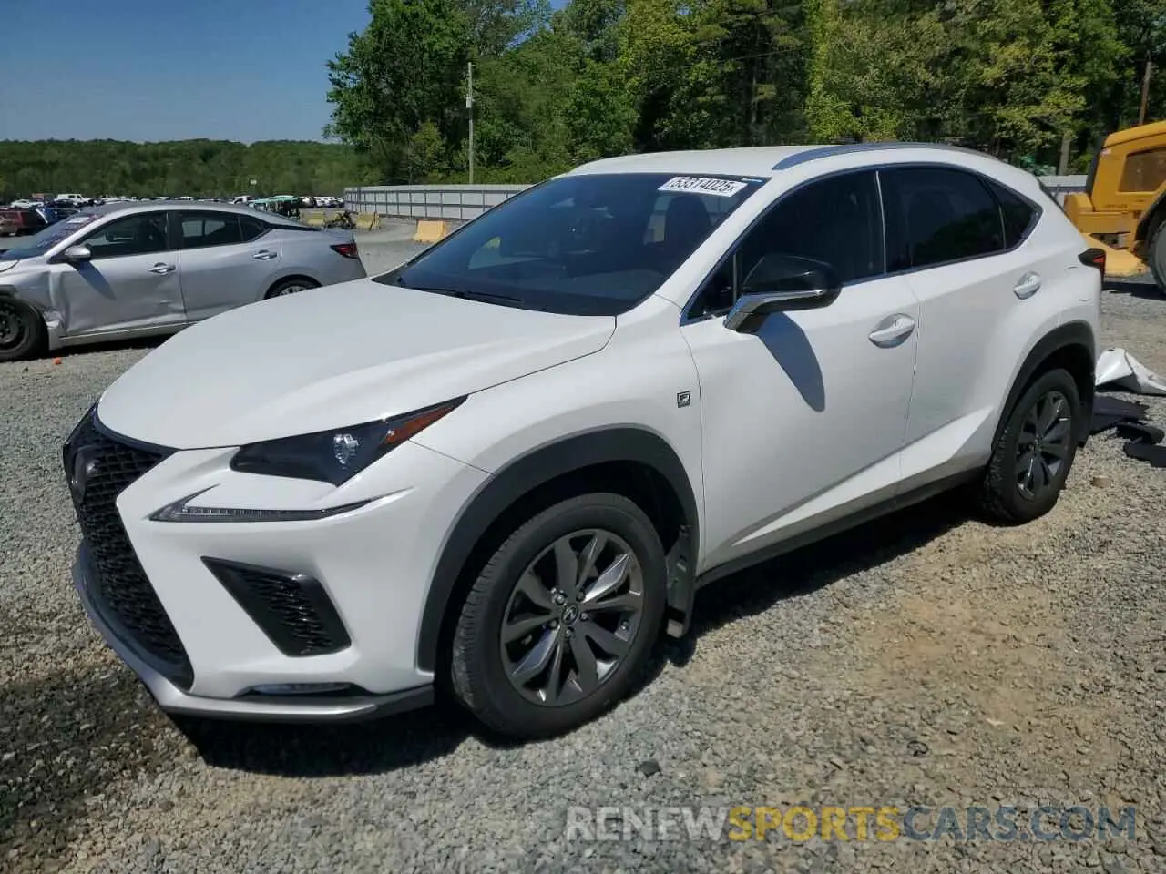 1 Photograph of a damaged car JTJJARBZ8L5005016 LEXUS NX 300 F S 2020