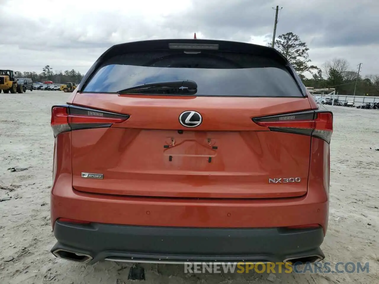6 Фотография поврежденного автомобиля JTJSARBZ0L2171729 LEXUS NX 300 F S 2020