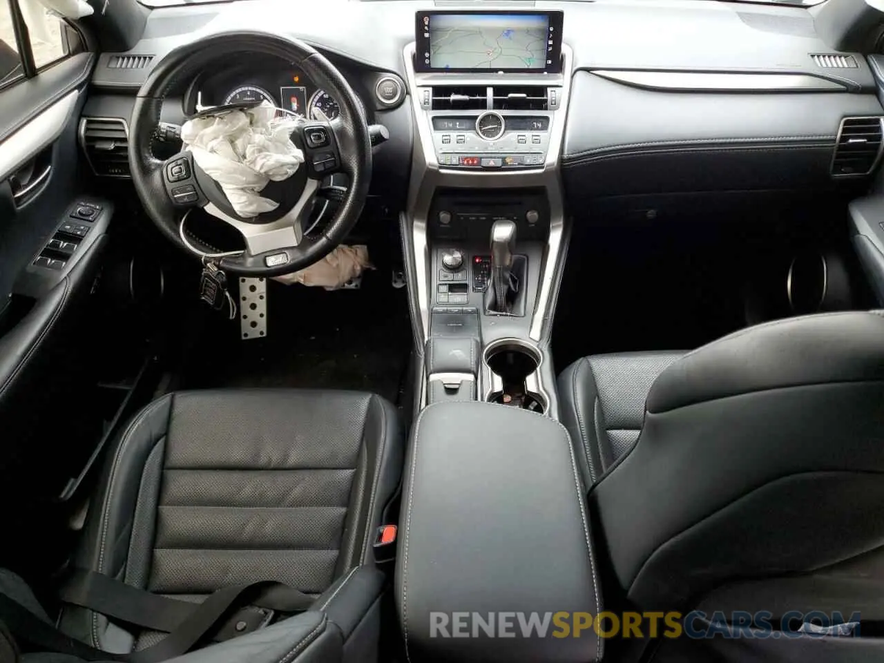 8 Фотография поврежденного автомобиля JTJSARBZ0L2171729 LEXUS NX 300 F S 2020