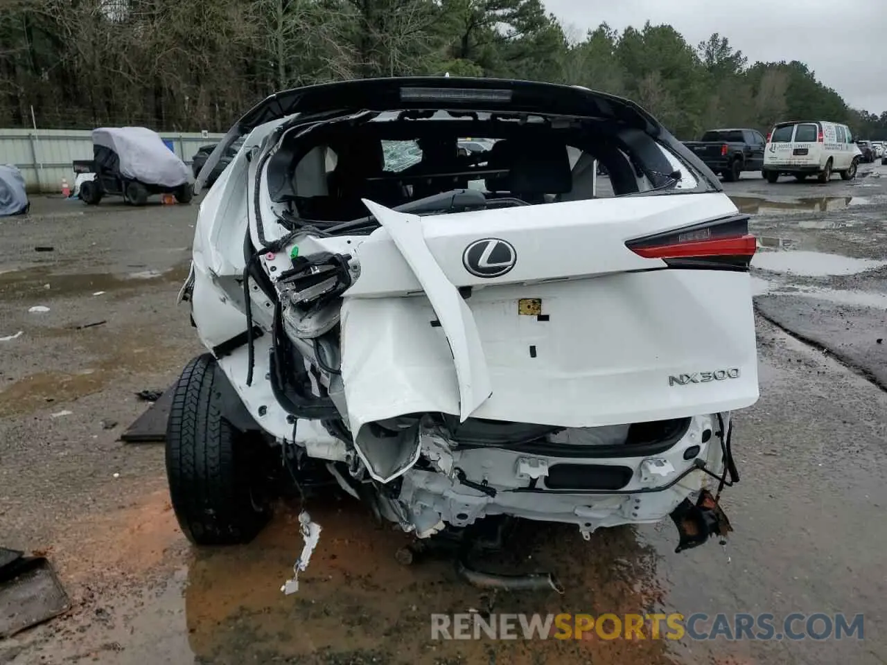 6 Photograph of a damaged car JTJSARBZ1L5019473 LEXUS NX 300 F S 2020