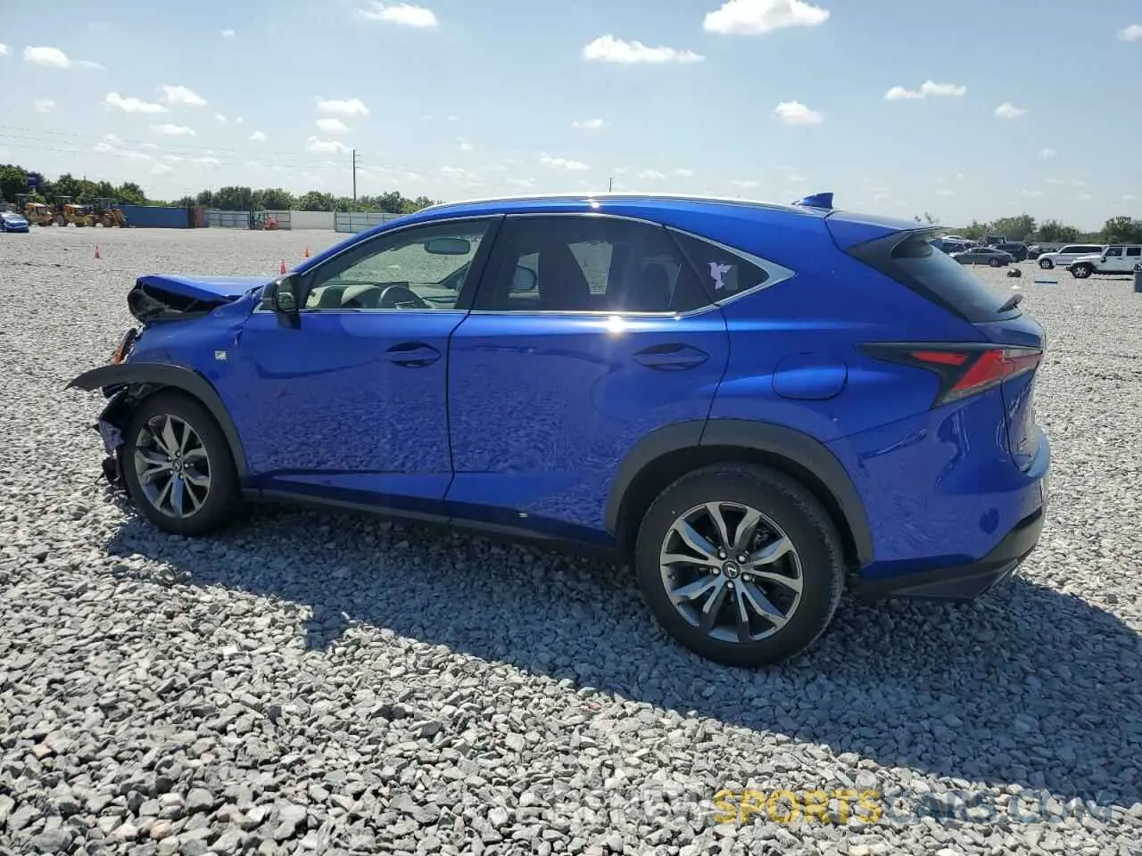 2 Photograph of a damaged car JTJSARBZ2L2164376 LEXUS NX 300 F S 2020