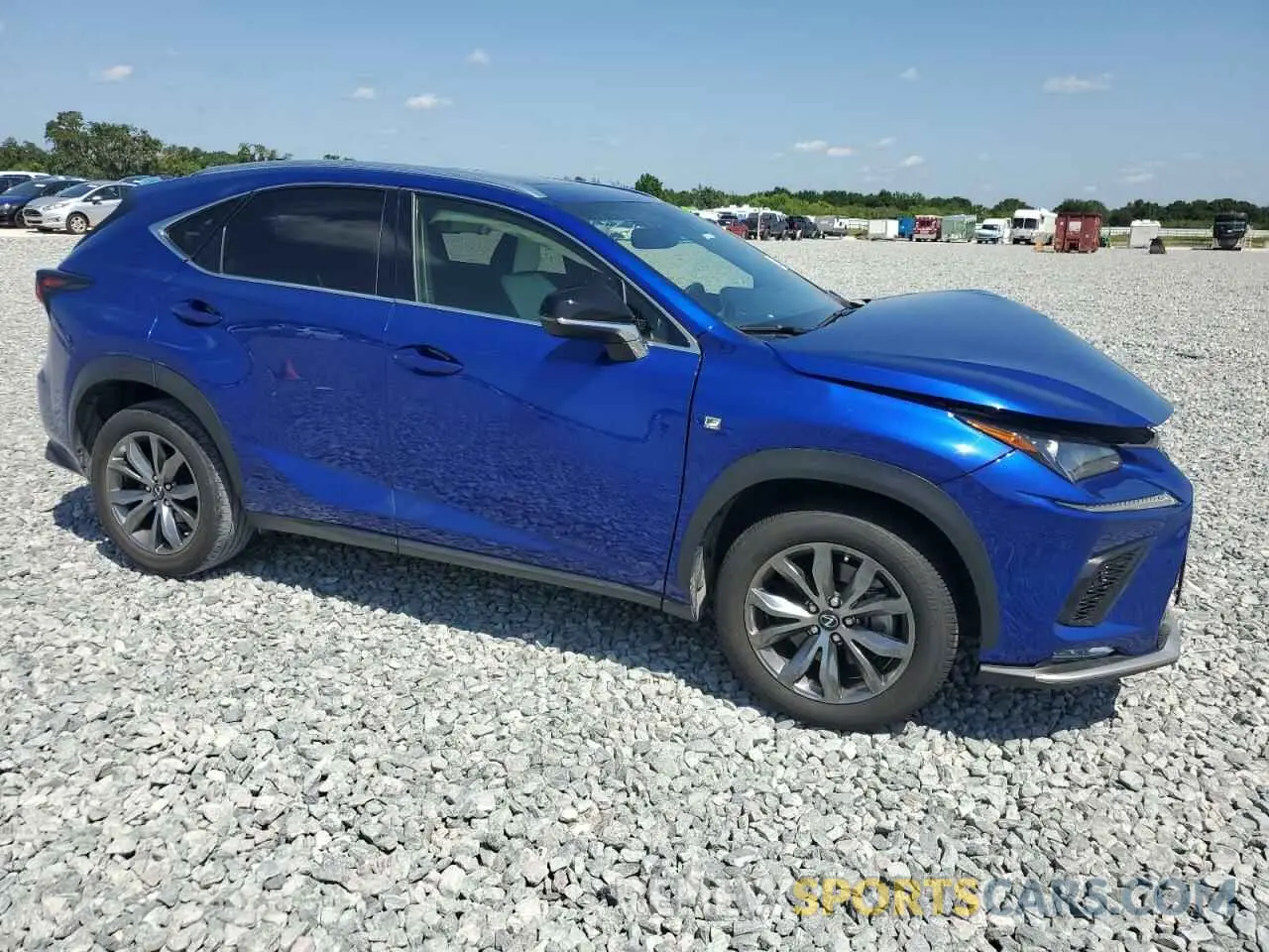 4 Photograph of a damaged car JTJSARBZ2L2164376 LEXUS NX 300 F S 2020