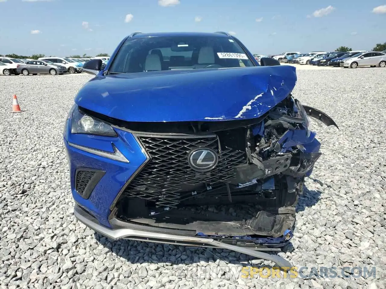 5 Photograph of a damaged car JTJSARBZ2L2164376 LEXUS NX 300 F S 2020