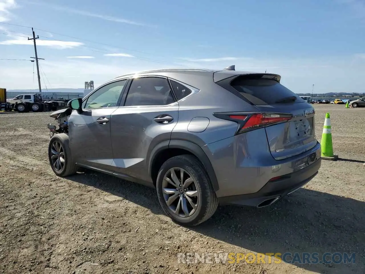 2 Photograph of a damaged car JTJSARBZ2L5004870 LEXUS NX 300 F S 2020