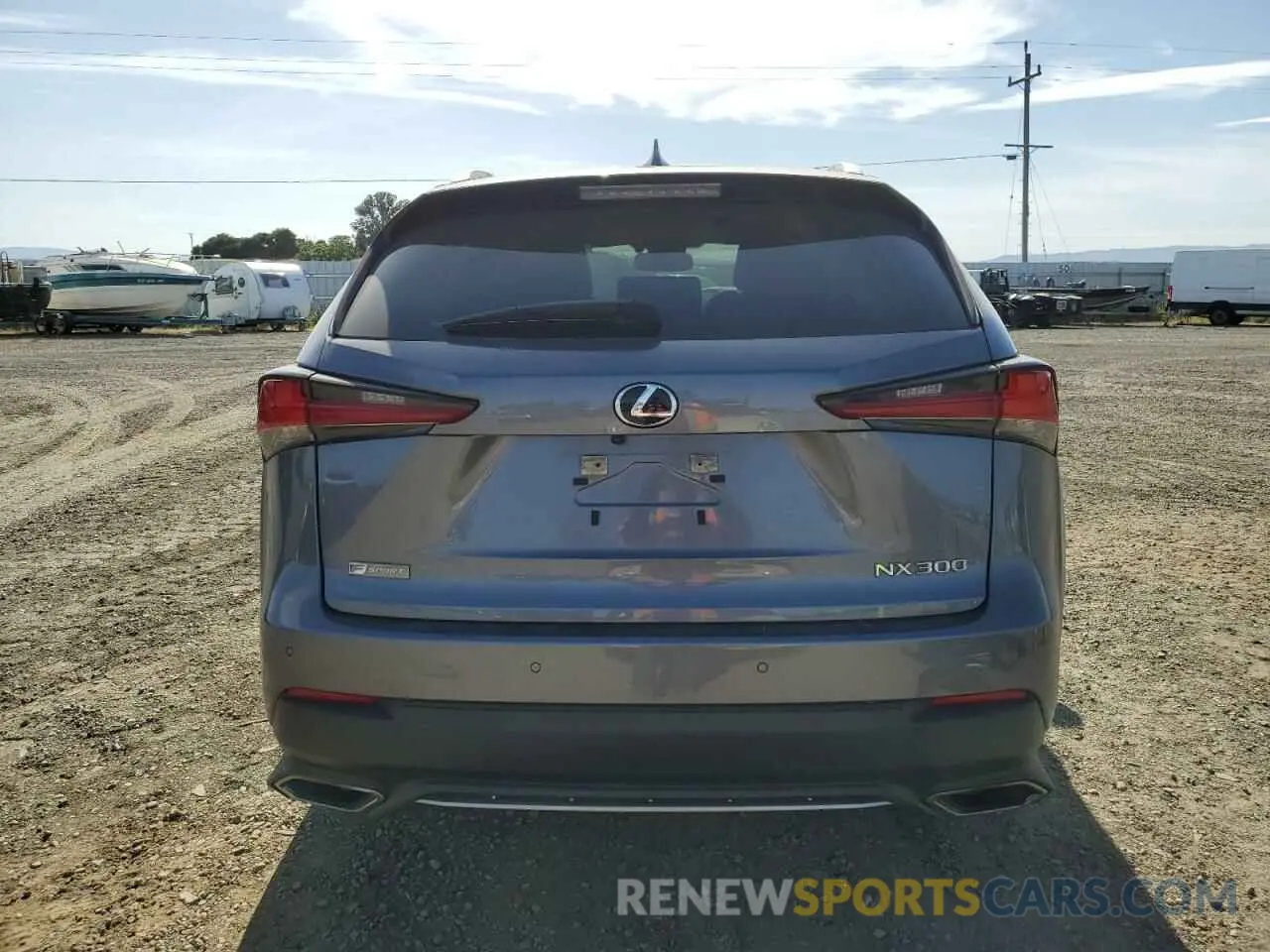 6 Photograph of a damaged car JTJSARBZ2L5004870 LEXUS NX 300 F S 2020