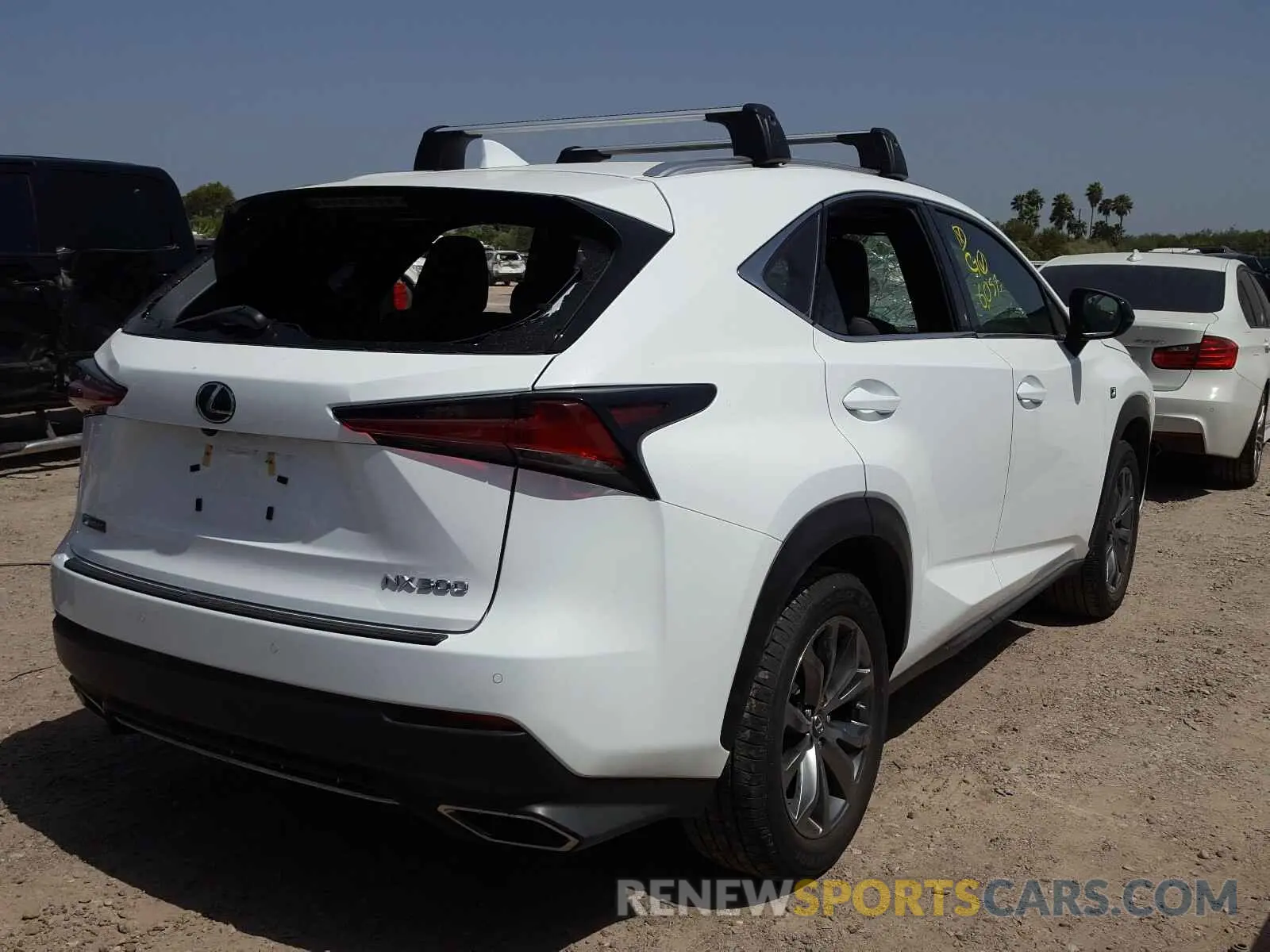 4 Photograph of a damaged car JTJSARBZ4L2158983 LEXUS NX 300 F-S 2020