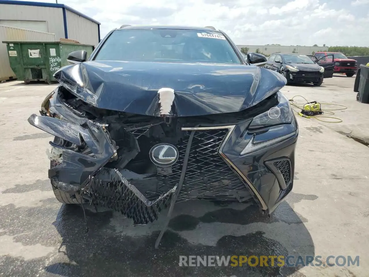 5 Photograph of a damaged car JTJSARBZ7L5004444 LEXUS NX 300 F S 2020