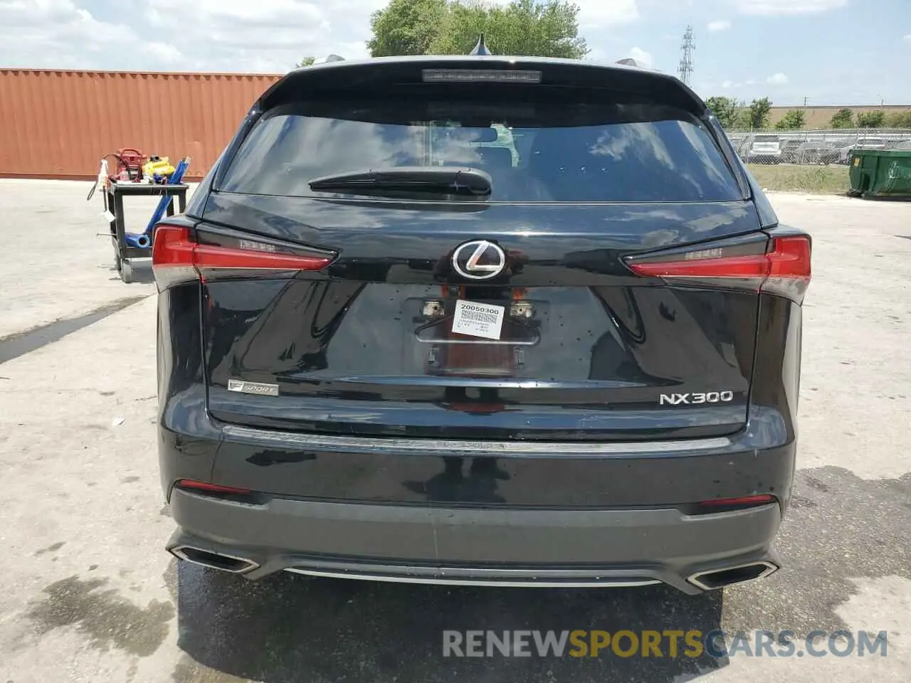 6 Photograph of a damaged car JTJSARBZ7L5004444 LEXUS NX 300 F S 2020