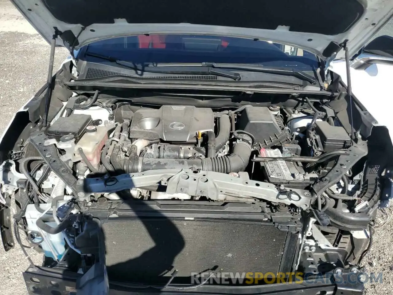 12 Фотография поврежденного автомобиля JTJSARBZ9L2175536 LEXUS NX 300 F S 2020