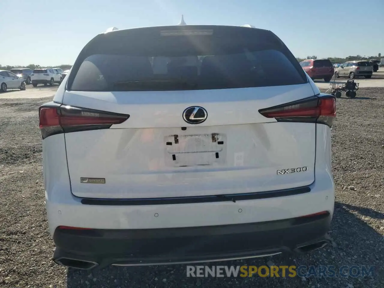 6 Фотография поврежденного автомобиля JTJSARBZ9L2175536 LEXUS NX 300 F S 2020