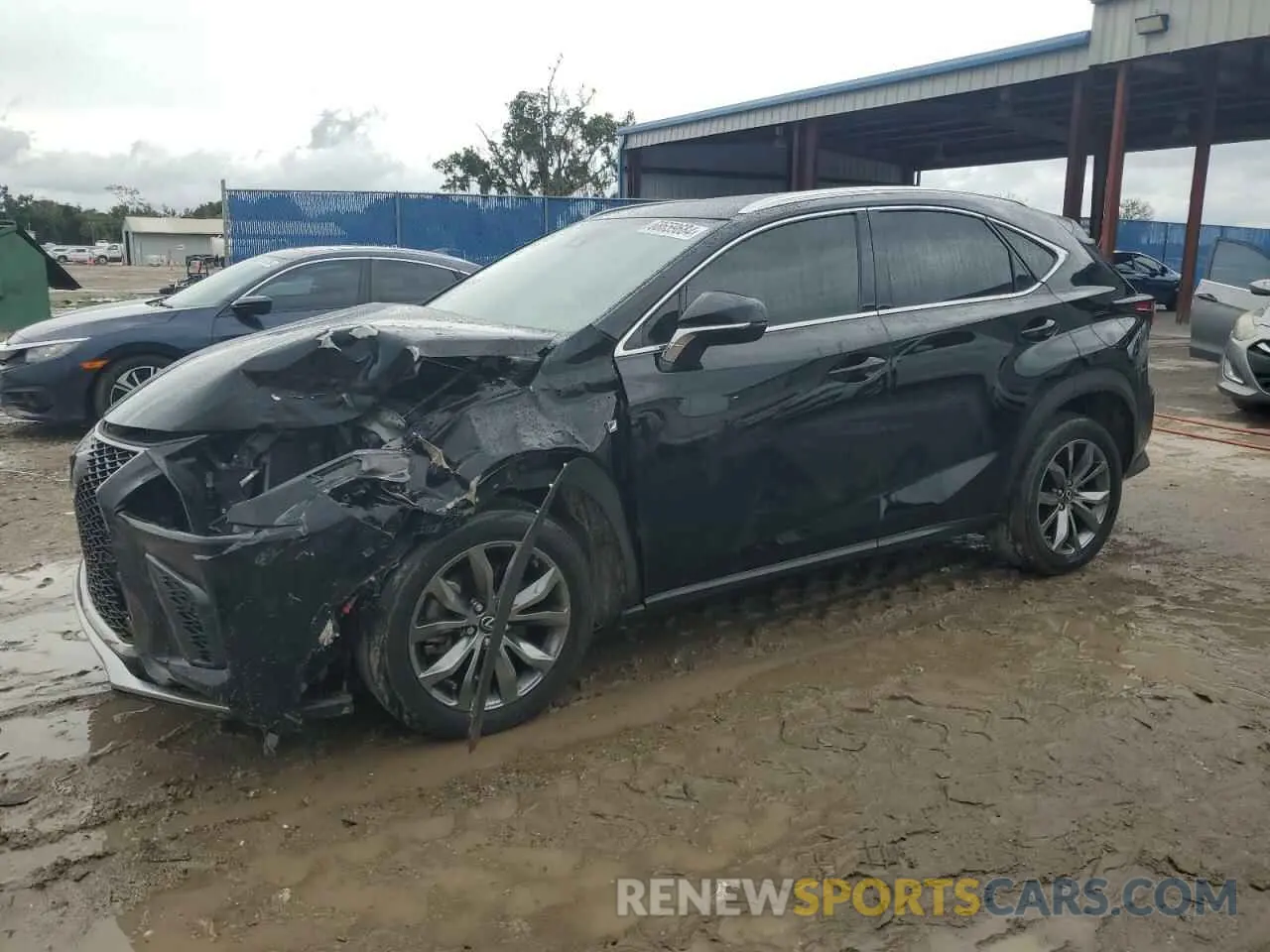 1 Photograph of a damaged car JTJSARBZXL2171334 LEXUS NX 300 F S 2020