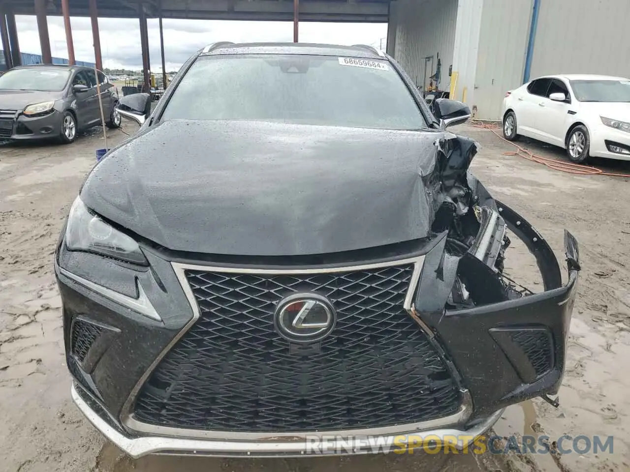 5 Photograph of a damaged car JTJSARBZXL2171334 LEXUS NX 300 F S 2020