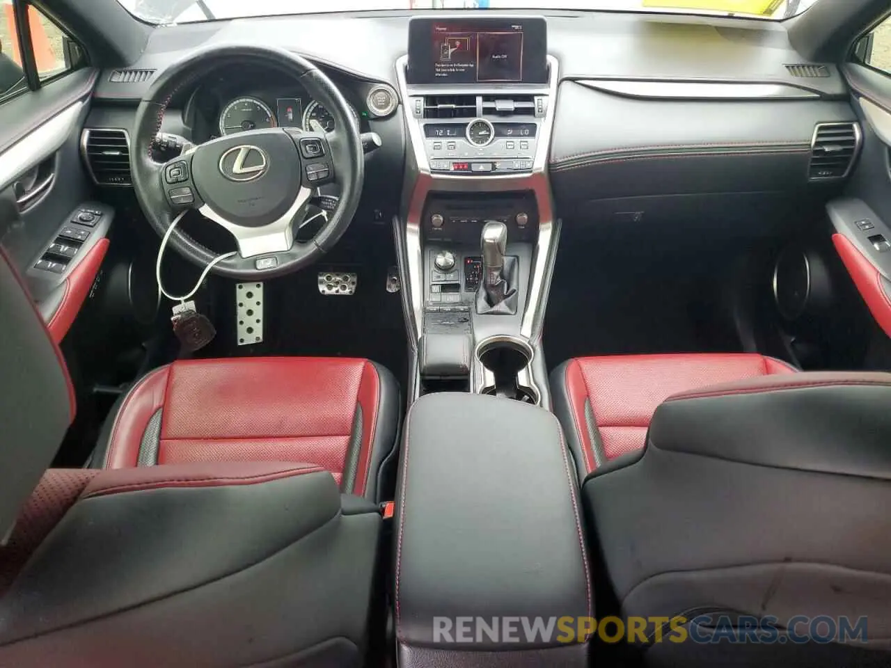 8 Photograph of a damaged car JTJSARBZXL2171334 LEXUS NX 300 F S 2020