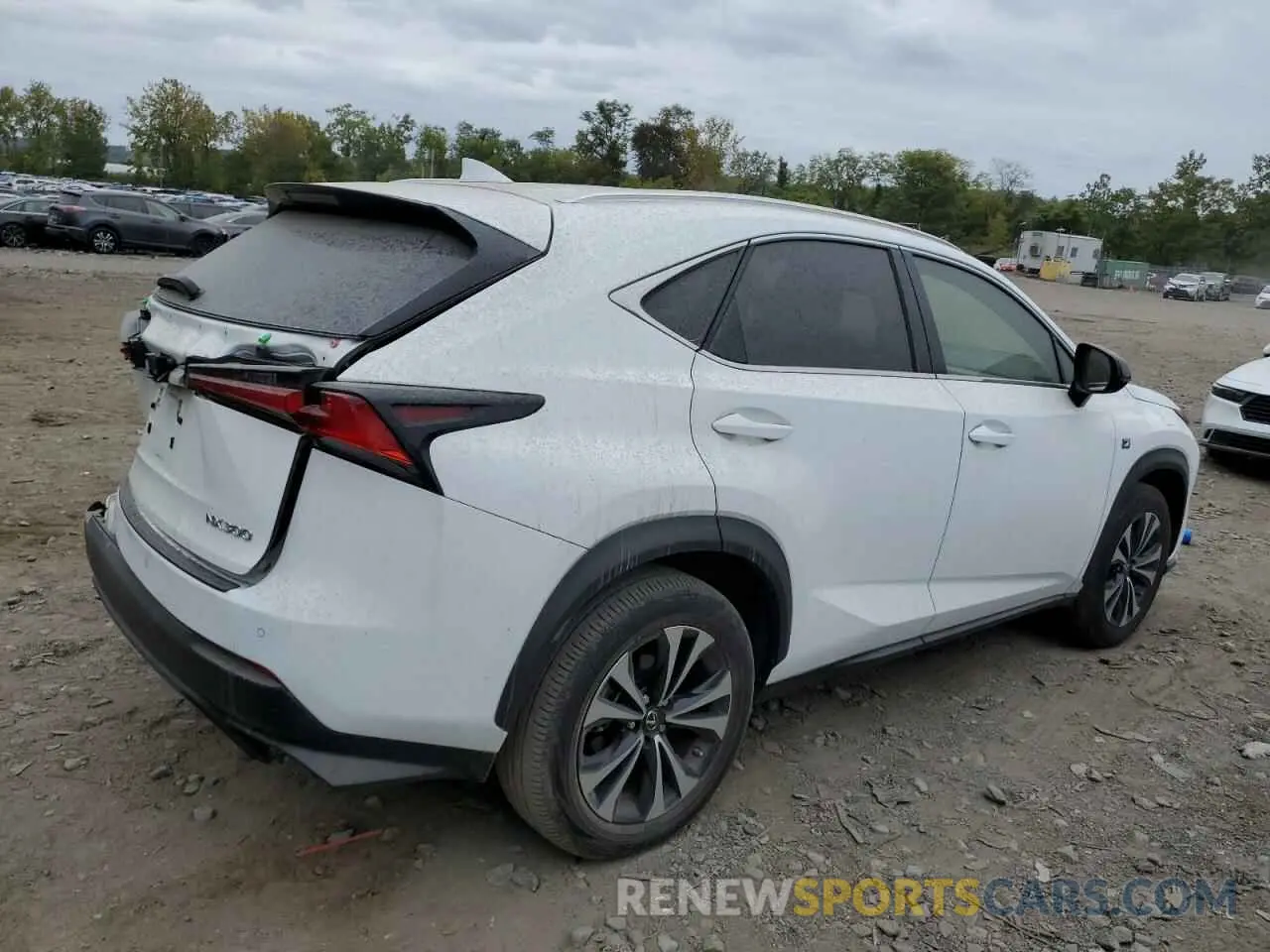 3 Photograph of a damaged car JTJSARDZ0L2233918 LEXUS NX 300 F S 2020