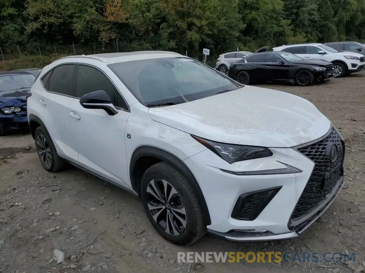 4 Photograph of a damaged car JTJSARDZ0L2233918 LEXUS NX 300 F S 2020