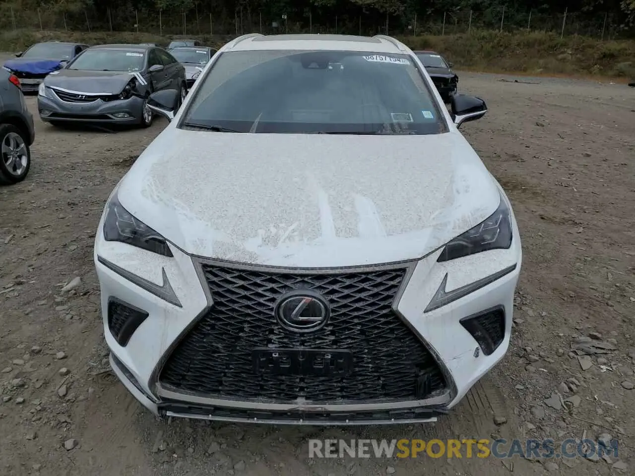 5 Photograph of a damaged car JTJSARDZ0L2233918 LEXUS NX 300 F S 2020
