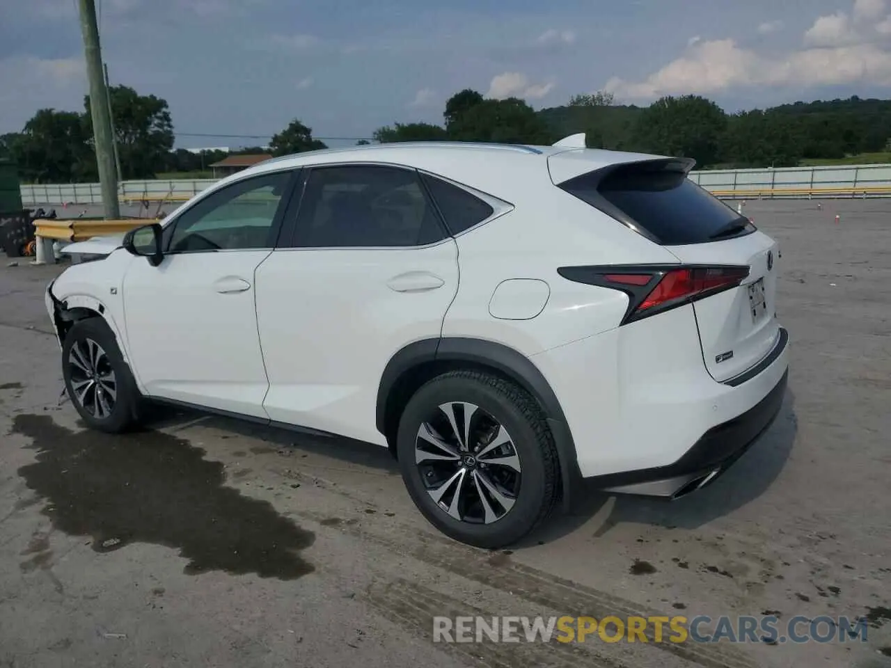 2 Photograph of a damaged car JTJSARDZ1L2235368 LEXUS NX 300 F S 2020