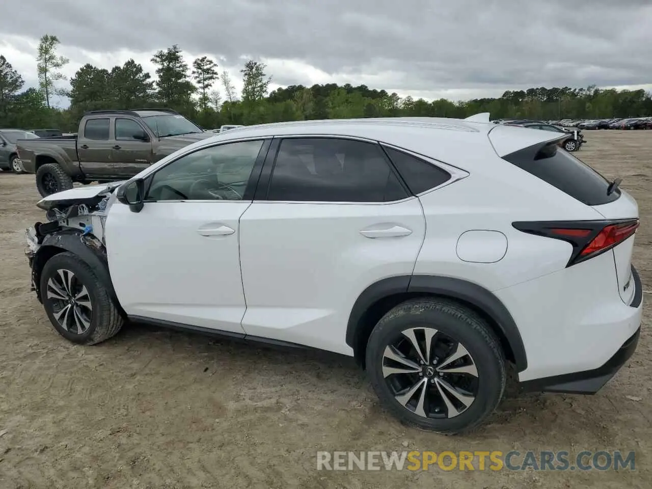 2 Фотография поврежденного автомобиля JTJSARDZ2L5017275 LEXUS NX 300 F S 2020