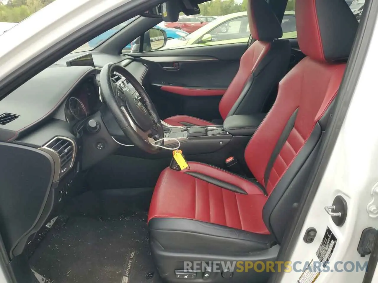 7 Фотография поврежденного автомобиля JTJSARDZ2L5017275 LEXUS NX 300 F S 2020