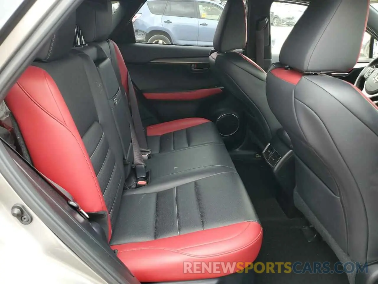 10 Фотография поврежденного автомобиля JTJSARDZ3L2222248 LEXUS NX 300 F S 2020