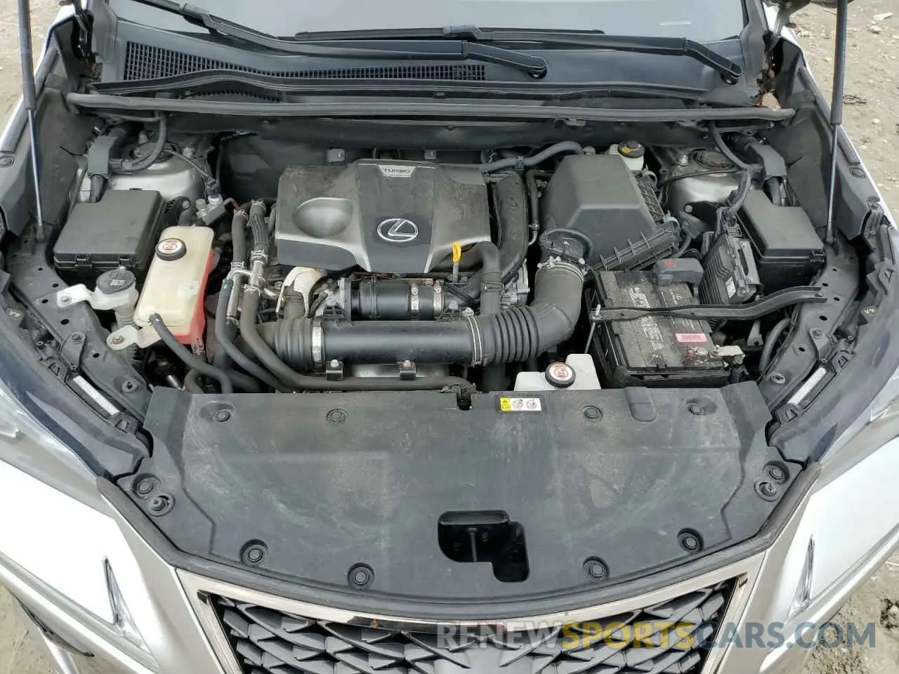 11 Фотография поврежденного автомобиля JTJSARDZ3L2222248 LEXUS NX 300 F S 2020