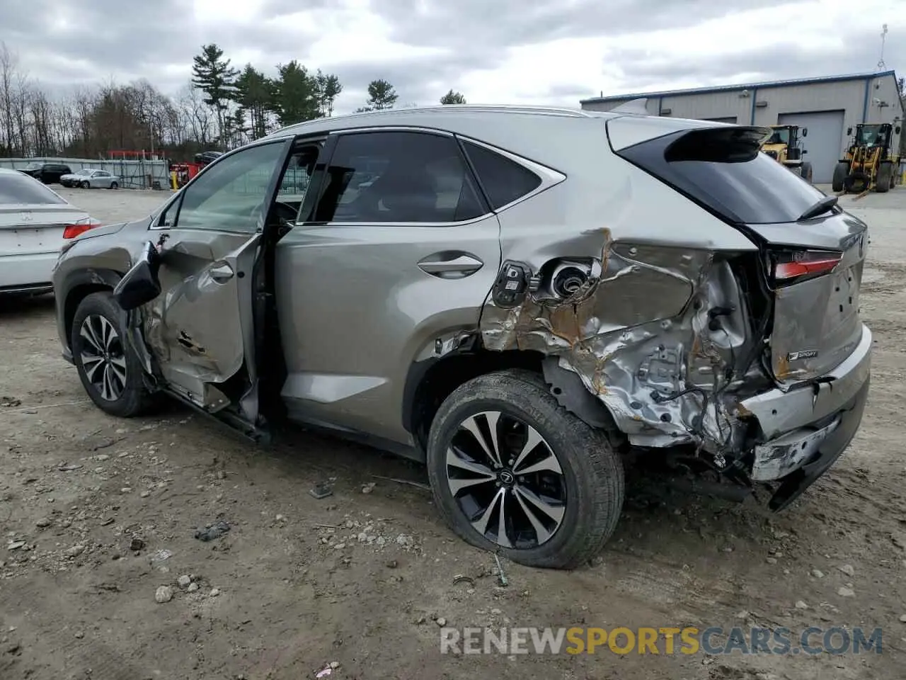 2 Фотография поврежденного автомобиля JTJSARDZ3L2222248 LEXUS NX 300 F S 2020