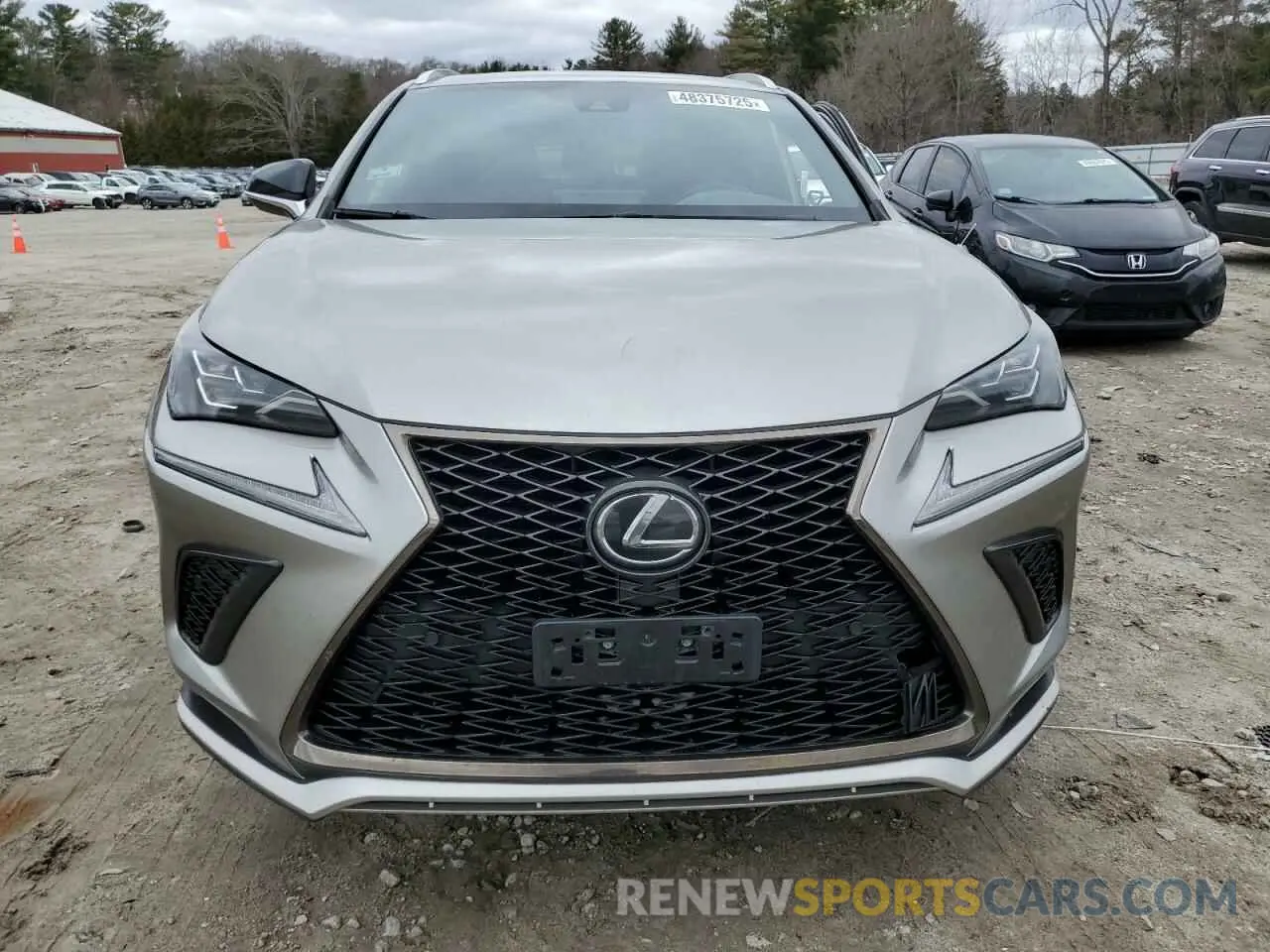 5 Фотография поврежденного автомобиля JTJSARDZ3L2222248 LEXUS NX 300 F S 2020